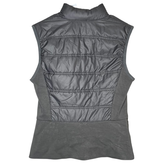 Anatomie Filipa Hooded Vest in Gray Size Medium Packable Viscose Blend - Picture 5 of 14